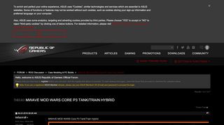 
                            13. MWAVE MOD WARS Core P3 Tank/Train Hybrid - ROG - Asus