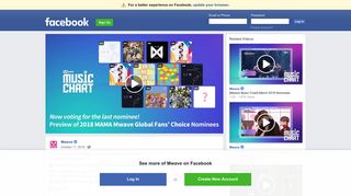 
                            10. Mwave Music Chart | Mwave Global Fans' Choice Nominees - Facebook