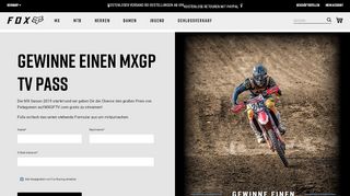 
                            8. MXGP.TV Free Pass - Fox Racing