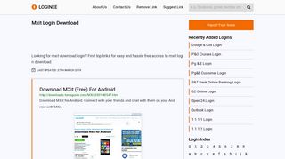 
                            6. Mxit Login Download