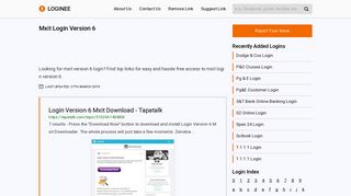 
                            5. Mxit Login Version 6
