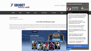 
                            6. Mxstake - MAXBET Online | Alternatif Login Maxbet