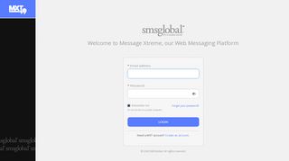 
                            5. MXT Login | Message Xtreme | SMS Gateway Portal - SMSGlobal