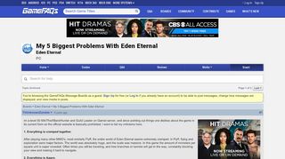 
                            8. My 5 Biggest Problems With Eden Eternal - Eden Eternal Message ...