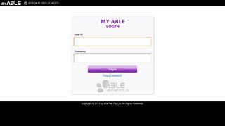 
                            2. My Able: Login