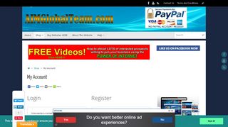 
                            5. My Account – AIM Global Team