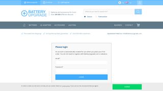 
                            1. My Account - BatteryUpgrade.com