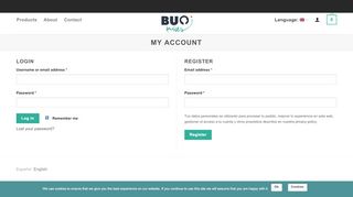 
                            4. My account – Buokids