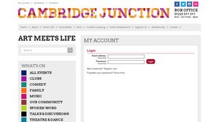 
                            10. My Account | Cambridge Junction