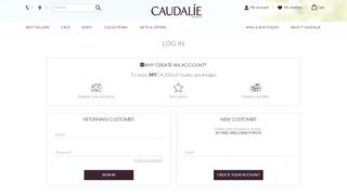 
                            2. My account - - Caudalie