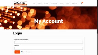 
                            8. My Account | DigiNet Broadband Services