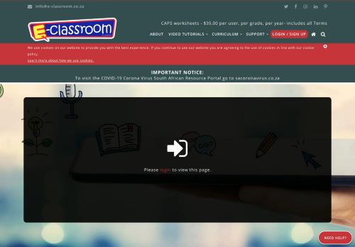 
                            3. My Account - E-Classroom