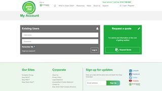 
                            7. My Account - Easy Green Deal