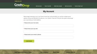 
                            4. My Account | GreenDrop
