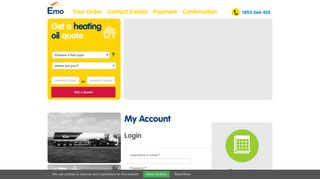 
                            2. My Account | Home Heating Oil from Emo