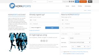 
                            13. My account - Hopasports