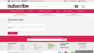 
                            4. My Account - isubscribe.co.uk