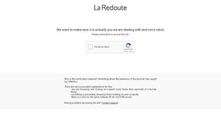 
                            1. My Account - La Redoute