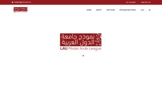 
                            5. My Account – LAU Model Arab League