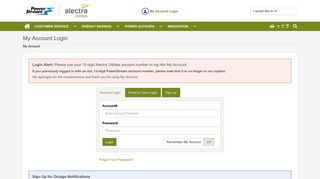 
                            12. My Account Login | Alectra Utilities - PowerStream