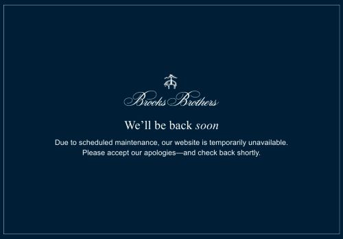 
                            6. My Account Login - Brooks Brothers