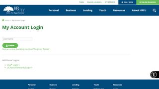 
                            10. My Account Login | Holy Rosary Credit Union