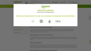 
                            3. My Account - Lottoland.com