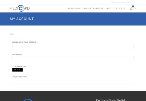 
                            13. My account – Medicard Limited