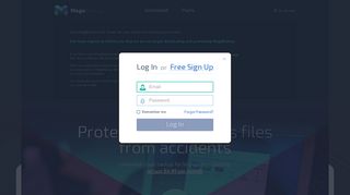 
                            3. My Account - MegaBackup - Unlimited cloud backup for your files