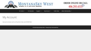 
                            13. My Account – MontanaSky West