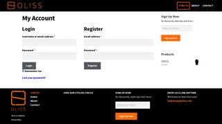 
                            3. My Account - Oliss