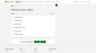 
                            3. My account : Password and security - Xbox Support