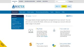 
                            1. My Account | Pay My Bill & Manage Account - Water Corporation of WA