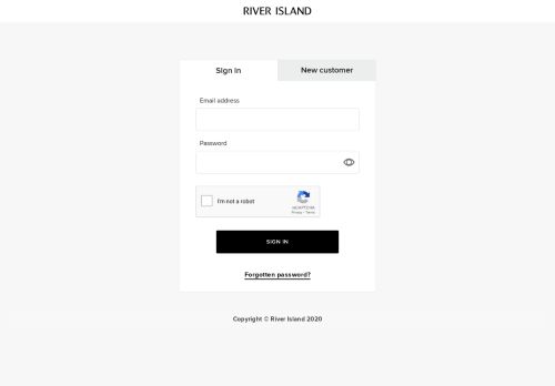 
                            3. My Account - River Island