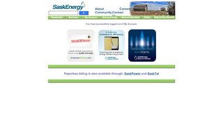 
                            11. My Account - SaskEnergy