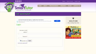 
                            2. My Account - Smart Tutor