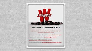 
                            2. My account - Winamax