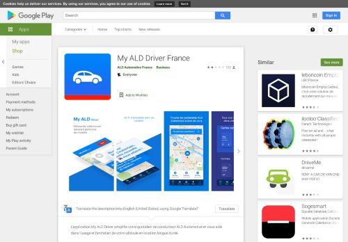 
                            9. My ALD Driver France – Applications sur Google Play