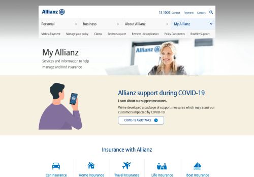 
                            5. My Allianz - Allianz Australia