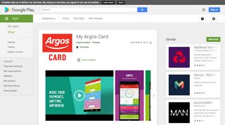 
                            7. My Argos Card – Apps on Google Play