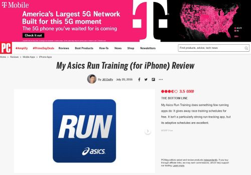 
                            13. My Asics Run Training (for iPhone) Review & Rating | PCMag.com