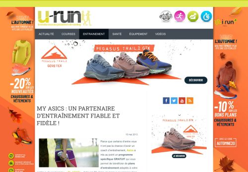 
                            6. My Asics : un partenaire d'entraînement fiable et fidèle ! – U Run