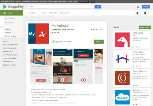 
                            8. My Autogrill - App su Google Play