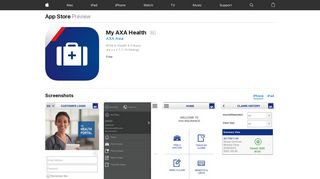 
                            7. My AXA Health on the App Store - iTunes - Apple