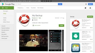 
                            5. My Backup – Apps on Google Play