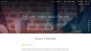 
                            12. My Big Mall – Peluang Bisnis Mall Online