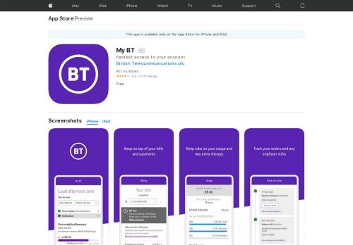 
                            10. My BT on the App Store - iTunes - Apple