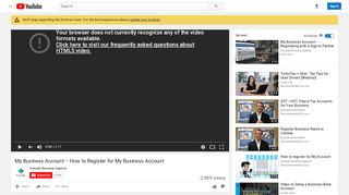 
                            6. My Business Account – How to Register for My Business ... - YouTube