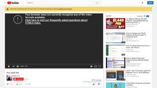 
                            5. my cash bar - YouTube