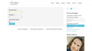 
                            1. MY CASTING MÜNCHEN - Benutzer Profil